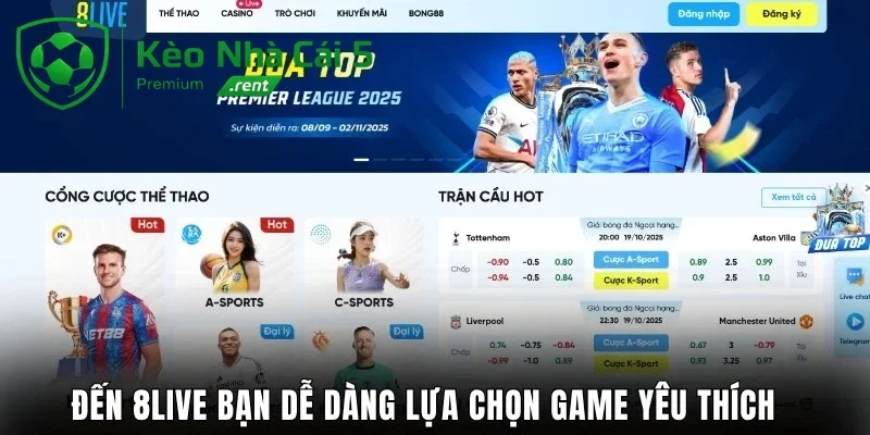 Hành trình phát triển của thương hiệu 8live