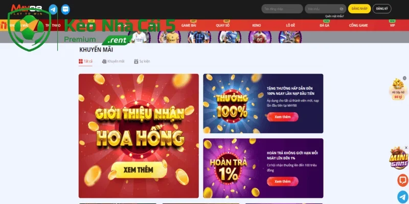 Danh mục giải trí phong phú dành cho hội viên chinh phục
